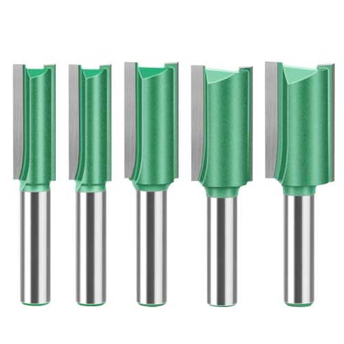 WSOOX 5 Stück Nutfräser 8mm Schaft