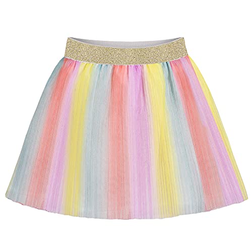 Image of Sunny Fashion Girls Skirt Tutu Rainbow Multicolor Ballet Dancing Party Age 9-10 Years