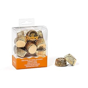 Decora 0339792 Goldene Bon Bon Backförmchen 180 Stück