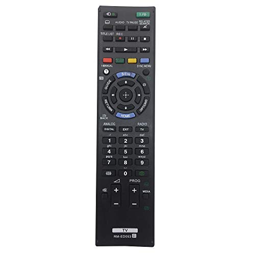 MYHGRC Neue Ersatzfernsehfernbedienung RM-ED053 für Fernbedienung Sony bravia smart tv Fernseher RM-ED044 RM-ED046 rm-ed047 rm-ed050 RM-ED052 RM-ED054 rm-ed060 KDL-32W653A KDL-32W654A KDL-42W650A