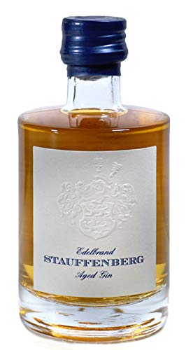 Stauffenberg Aged Gin | Miniatur | 5cl | Mini | 47% Vol. | Lagerung im seltenen Maulbeerfass | samtig, weich Cover