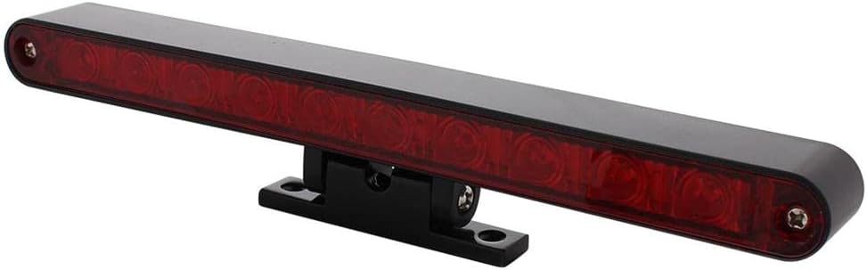 United Pacific 33011 Third Brake Light, Black, Red LED/Lens, 10 LEDs, Black Swivel Pedestal Base