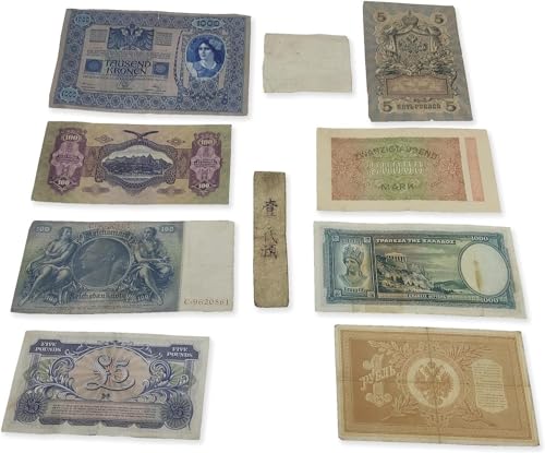 IMPACTO COLECCIONABLES | Exclusive Collection of 10 Original Ancient Banknotes from Three Different Centuries with Certificate of Authenticity | Genuine and Rare Numismatic Demonetized Treasures - Thumbnail 7
