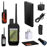 Garmin Alpha 300i Handheld Advanced Dog Tracking and Training System with inReach Satellite Communication Technology for Hunting Adventure Bundle with Charger and More Accessories