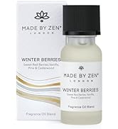 MADE BY ZEN Winter Berries Signature Fragrance Oil 15ml - Fragrance Oil with Sweet Berries, Pine,...