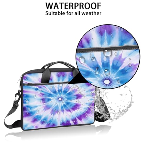 Bolsa para portátil con patrón Tie Dye 15 pulgadas miniatura 3