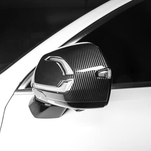 Youtoocar Carbon Fiber Style Exterior Mirror Cover Side Rear View Mirror Covers Trim Kits Compatible With Hyundai Palisade 2020+ Accessories #TOP6