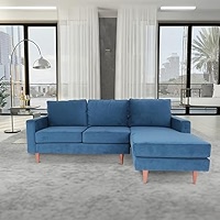 1/26迄 rikoao sofa navy Amazon.com: Coast to Coast Sofas Navy Blue L Shaped