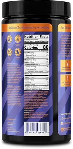 Image of Perk Energy Drink Mix (Chocolate Orange) 20 Servings - Caffeinated Healthy Coffee Alternative with Protein, 100mg of Caffeine, Gluten-Free, Soy-Free, Peanut-Free