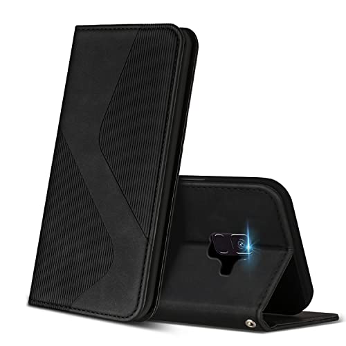 Custodia A Libro Con Portafoglio Per Samsung Galaxy A8 2018 – In Pelle PU Con Slot Per Carte E Portamonete, Supporto Per Video, Chiusura Magnetica – Grigio - 3