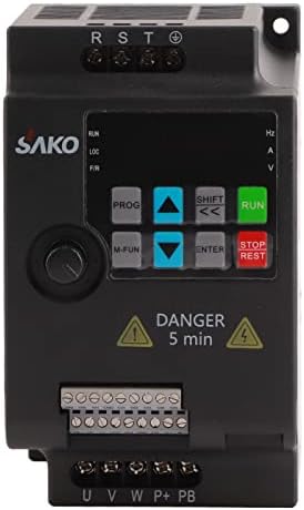 SKI780 Mini VFD 220V / 380V Inverter Frequency Inverter Single Phase / Three Phase AC for Three-Phase Motors 0.75/1.5/2.2 kW