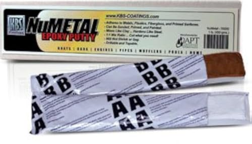 KBS Coatings 70001 White NuMetal Epoxy Putty by KBS Coatings - Used condition - US$17.72