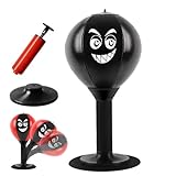 Desktop Punching Bag,Stress Buster with Suction Cup for Office Table and Counters,Desk Boxing Bag,Fun Punch Rage Bags for Adults and Kids,Anti-Anxiety Bags for Coworkers Friends Gift