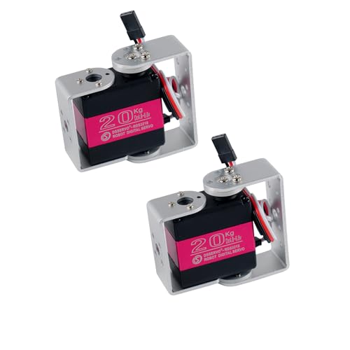 Servo RDS3218 double axe pour supprimer le jeu de direction des voitures Baja 1/8
