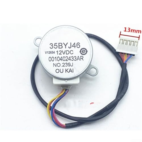 35BYJ46 12V Motor paso a paso sin escobillas Construcción de metal para Haier Aire Acondicionado Ventilador Hoja Swing Motor Reemplazo