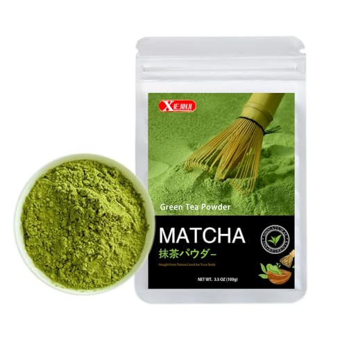 XIEJINJI Matcha Powder - 100g (3.52 oz) - Versatile Culinary