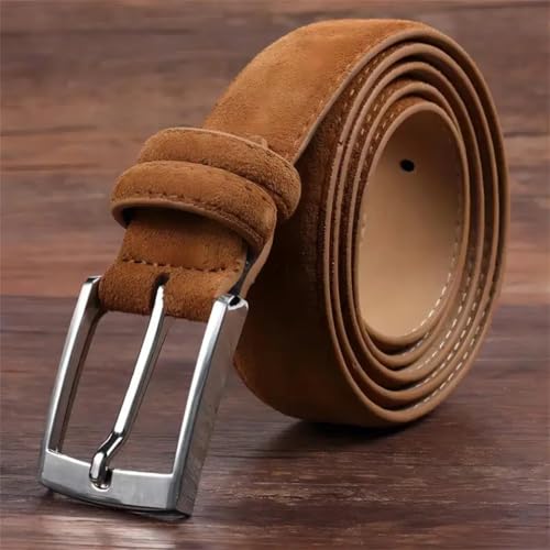 Suede Belt Genuine Leather Belts For Men And Women With Oxford Fabric Belts Luxury Buckle Belts3