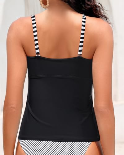 Women's Underwire Tummy Control Swimsuit Top with Push Up - No Bottom Included2