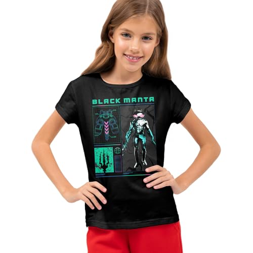 Popfunk Aquaman and The Lost Kingdom Black Manta Stats Unisex Kids/Toddler T Shirt for Boys and Girls2