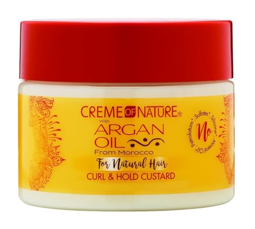 Creme of Nature Argan Oil Curl and Hold Custard