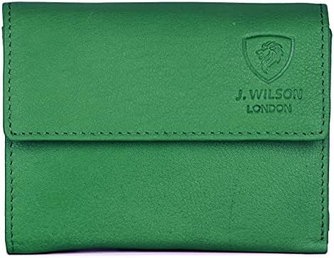 Ladies RFID Safe Designer Soft Leather Purse Card Women Clutch Wallet with Zip Pocket Gift Boxed