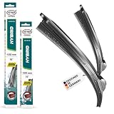 HEYNER® Scheibenwischer für ALFA ROMEO SPIDER- 2000 (01.1971-12.1977) HYBRID Flachbalkenwischer