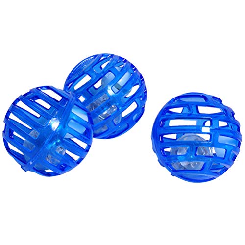 Conjunto de brinquedos de bola de sino de gato engraçado resistente à mordida luminosa para gatos de