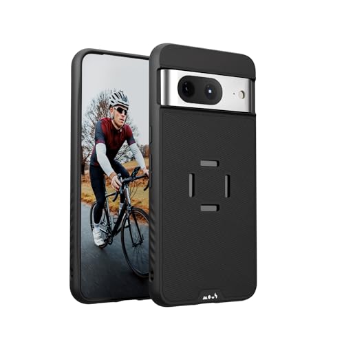 Coque Intralock Mous pour Google Pixel 8 MagSafe noir protection antichoc