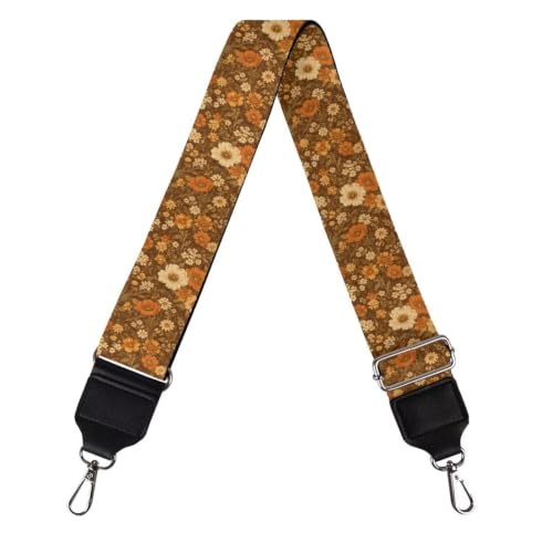Image of Adjustable Purse Strap for Women, Crossbody Wide Handbag Strap Replacement, Sturdy Bag Strap with Silver Hardware