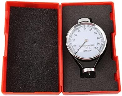 Mohs Durometer Tester, Shore Type A/O/D Rubber Tire Durometer Hardness Tester 10-90HA (Type A)