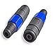 Conwork 4-Pack Neutrik Speakon Compatible Female Jack Mount Connector - Audio Speaker Jack Twist Lock 4 Pole Adapter- for NL2FC, NL4MP, NL4MPR, NL4FC, NL4FX, NLT4X, NL4 Series