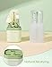 BOVELLA Baby Bottle Brush Set-Travel Bottle Cleaner Kit with Silicone Brush,Drying Rack,Nipple Brush,Straw Brush,Bottle Mouth Brush,Storage Box-6 in 1 Portable Bottle Washing Kit for Home and Travel