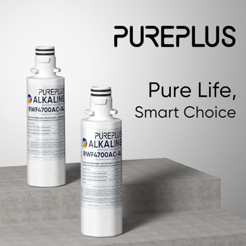PUREPLUS Alkaline ADQ747935 Replacement for LG LT1000P LT1000 Kenmore Elite 9980 LT1000PC, MDJ64844601 ADQ74793501, LMXS28626S, LFXS26973S, LT120F Refrigerator Water and Air Filter,3Pack by PUREPLUS - Used condition - Image 9