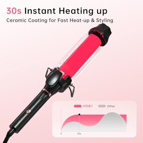 Image of Hahahope Professional 2 Inch Curling Iron