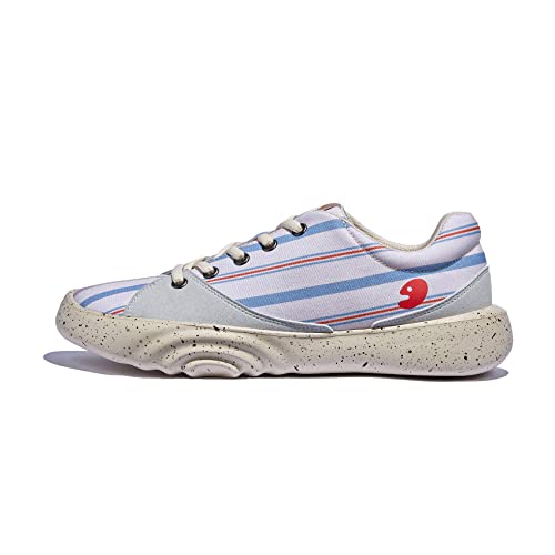 Uin Women's Walking Travel Shoes Casual Lightweight Art Painted Fashion Sneaker Denia Ⅰ Crimson Skyline (7) #TOP10