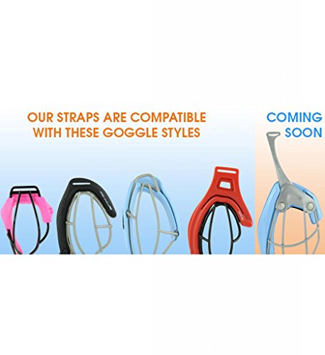 LokoSphere Goggle Strap, One Size, Groovy Aqua - Thumbnail 6