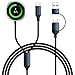 3.94FT for Samsung Watch Charger USB C - Compatible with Phone and Samsung Galaxy Watch Charger, Chargers for Galaxy Watches 8/8 Classic/Ultra/7/6/5 Pro, Support Data Transfer, CarPlay & Android Auto