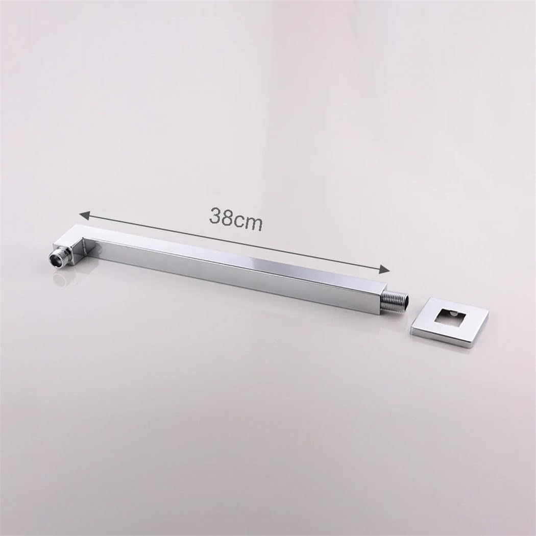 Wall Ceiling Mounted Shower Arm Brass Bathroom Shower Head Bracket Bar G1/2 Shower Head Fixed Pipe