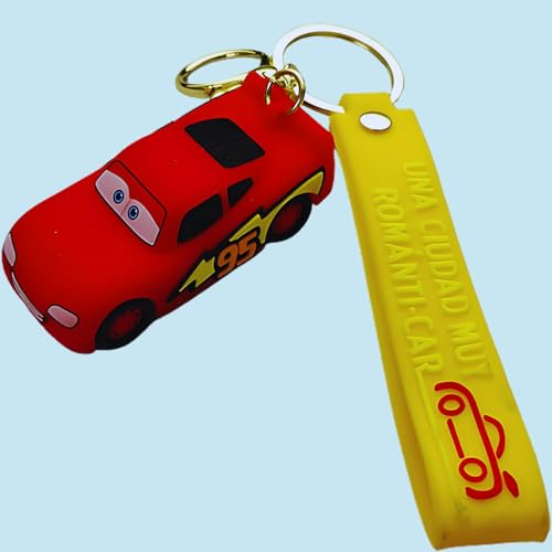 Image of Cute 3D Keychain | Keyring & Quirky Bag Charm | Hard Silicone, Unbreakable | Travel Essential | Kids Friendly | Strap & Bag Hook