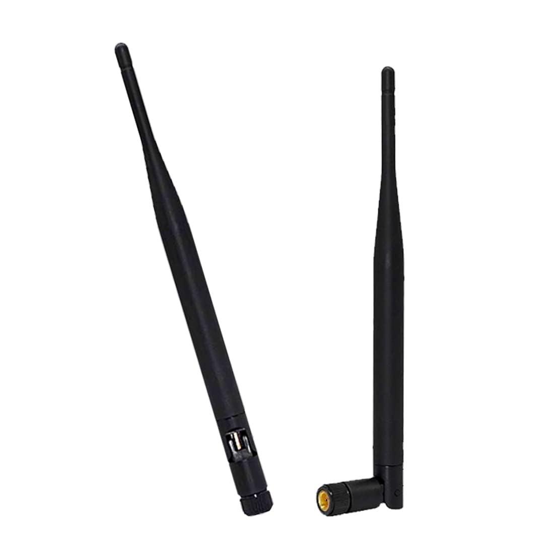 NBR 5dBi Gain Rubber Duck Whip Antenna Omni Directional with SMA Male Plug RF Connector 2.4GHz for WiFi Wireless Network Card/USB Adapter/Security IP Camera/Video Surveillance- 2 Pc.-picture-33