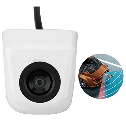 Vista Posterior Universal del Coche Chip CCD 170 Grados Cámara de Respaldo con visión Nocturna a Prueba de Agua (Blanco)