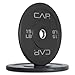 CAP Barbell Budget オリンピックバンパープレートセット グレーロゴ入り ブラック 15ポンド ペア
