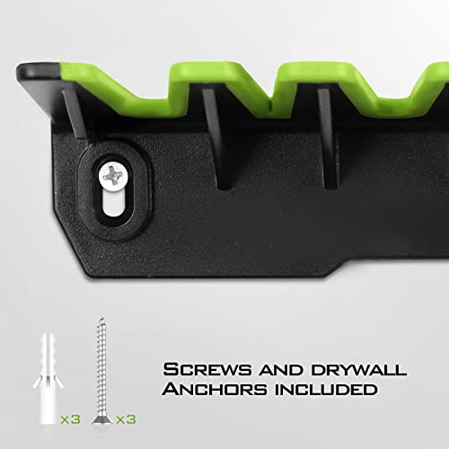 Kastking Patented V15 Vertical Fishing Rod Holder – Wall Mounted Fishing Rod Rack, Store 15 Rods Or Fishing Rod Combos In 18 Inches, Great Fishing Pole Holder And Rack #TOP4