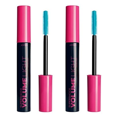 Avon Mascara 2x Supershock Volume Light a 10ml in schwarz Cover