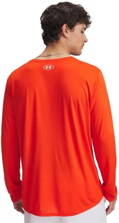 Under Armour Men's Tech Team Long Sleeve Shirt - Quick-Drying and Ultra-Soft XXL - Image 2