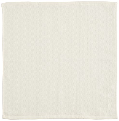 楠橋紋織 今治タオル ハンカチ わた音 しゅす織り オフホワイト 1-60070-11-PAP 35×35cm