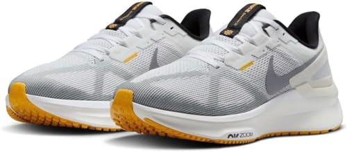 NIKE(ナイキ) エア ズーム ストラクチャー 25 Air Zoom Structure 25 ホワイト/レーザーオレンジ/スモークグレー/ブラック DJ7883-110