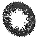 XINL Fahrrad Ovales Kettenblatt, Kompressionswiderstand 7/8/9/10 Speed ​​Oval Disc Kettenblatt Wasserdicht für Rennräder