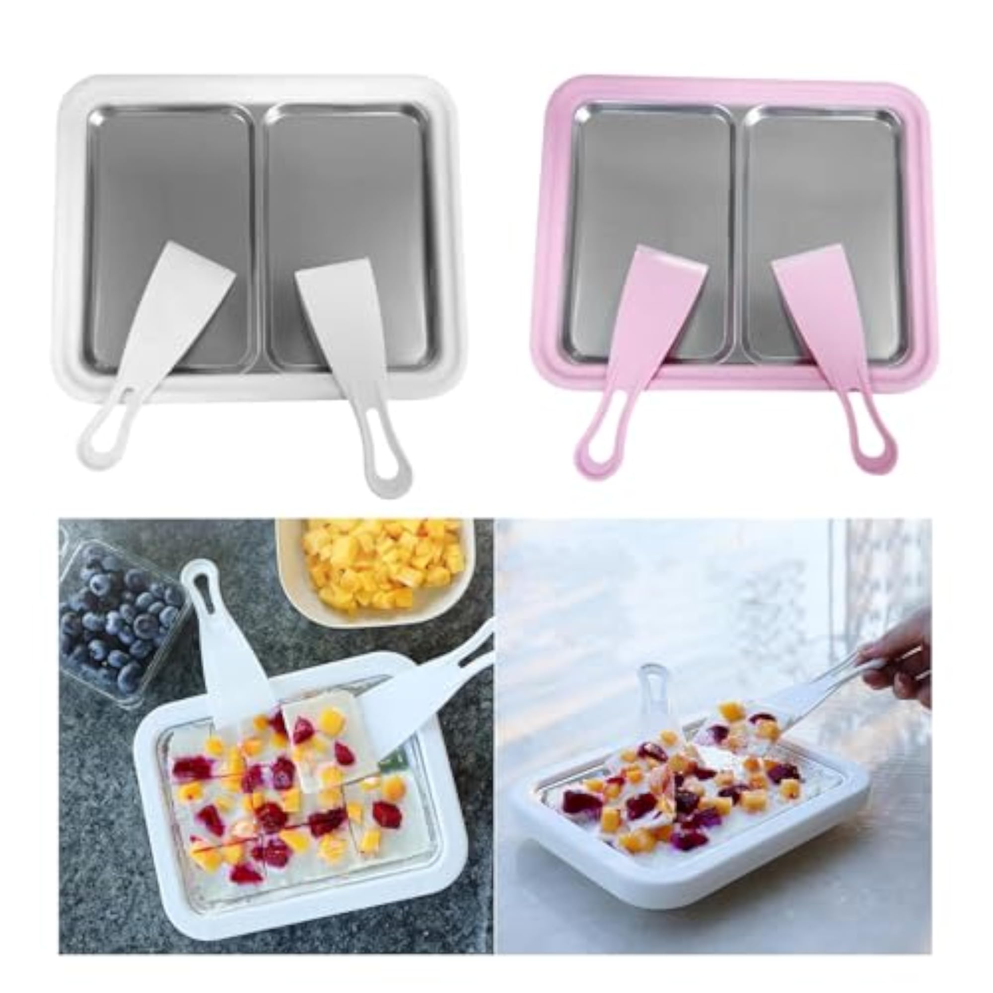 Instant Cream Maker, Homemade Cold Pan Plate
