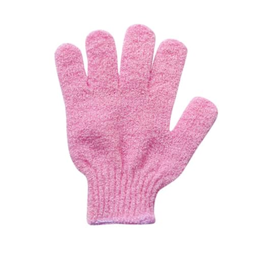 Homoyoyo 20 piezas Guantes Exfoliantes de Ducha Dobles para Exfoliación Corporal Lavables Máquina con Lazo para Colgar Colores Mezclados Uso con Jabón y Marinas